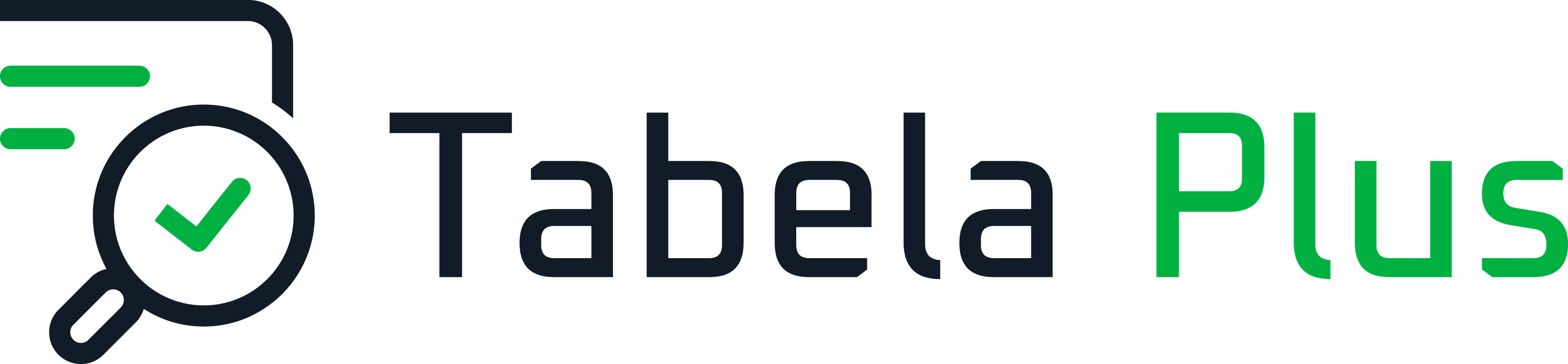 Tabela Plus